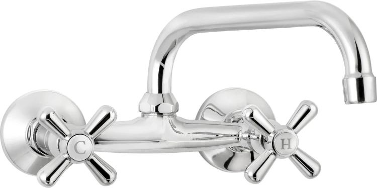 Symetrio Bateria umywalkowa ścienna