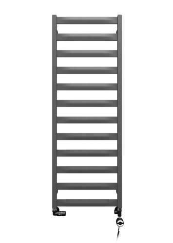 Grzejnik łazienkowy dekoracyjny HERMES METALIC GREY 91x50 LaVita