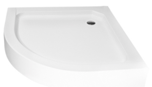 Brodzik półokrągły Besco ALEX-PMD 70x70x4