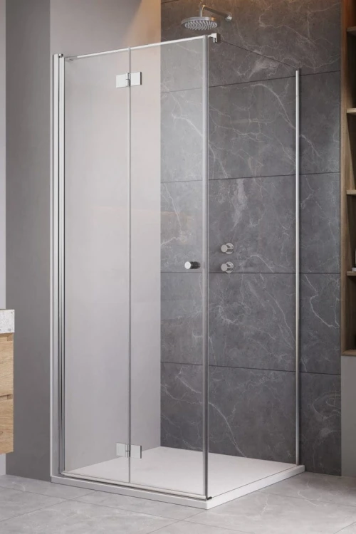 Kabina Radaway Essenza KDJ B 80x80x200 lewa, szkło przejrzyste