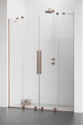 Drzwi prysznicowe Furo Brushed Copper DWD Radaway miedź