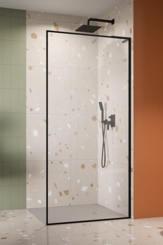 Kabina prysznicowa walk-in Radaway Modo F SL Black II prawa
