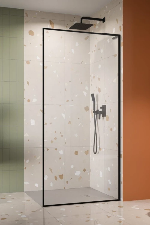 Kabina prysznicowa walk-in Radaway Modo F SL Black II prawa