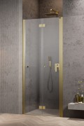Drzwi prysznicowe Radaway Nes Brushed Gold DWB prawe