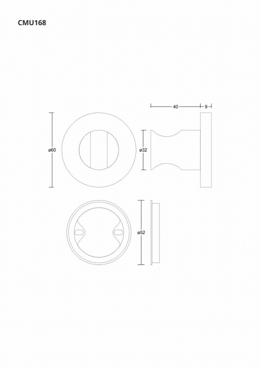 Uchwyt prysznicowy corsan cmu168bl do słuchawki prysznicowej czarny