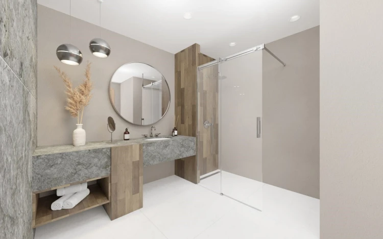 Kabina prysznicowa Radaway Espera Pro Walk-in lewa przejrzysta