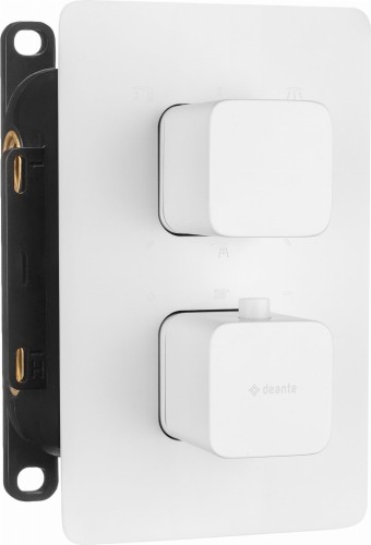 Deante Box Komplet z boxem podtynkowym termostatyczny zaokrąglony Bianco