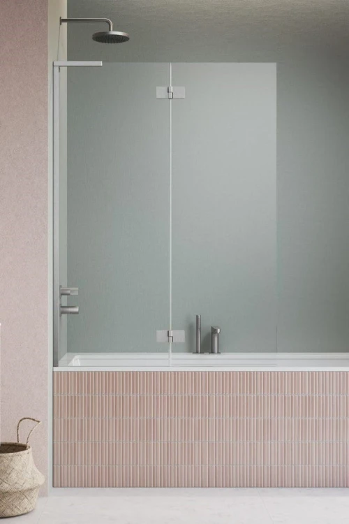 Parawan nawannowy Radaway Essenza 8 SL Brushed Nickel PND II lewy