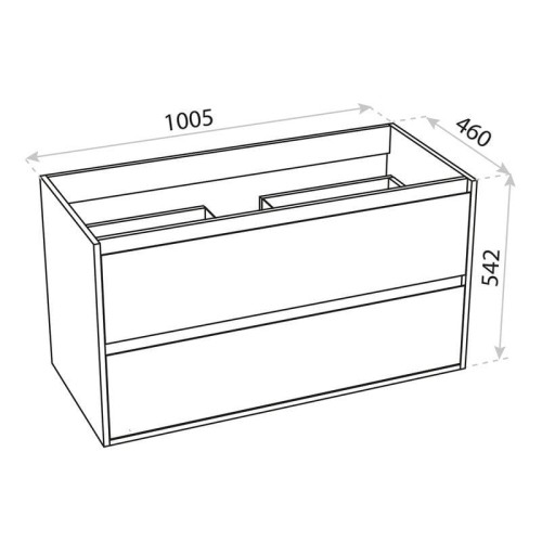 Szafka wisząca Minnesota 1000 Lavita