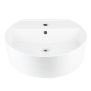 Umywalka nablatowa lugo uc5634 okrągła 485x435x155 mm