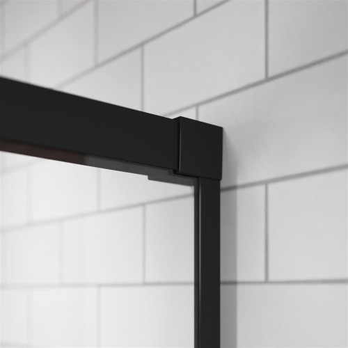 Kabina Radaway Idea Black KDD 70x90x200,5 szkło przejrzyste