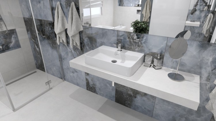 Umywalka nablatowa Altaya Mini Lavita