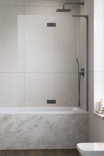 Parawan nawannowy Radaway Essenza 8 SL Brushed GunMetal PND II prawy