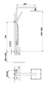 Zestaw prysznicowy KOHLMAN Excelent QW276H