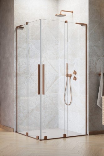 Kabina prysznicowa Furo SL Brushed Copper KDD Radaway miedź