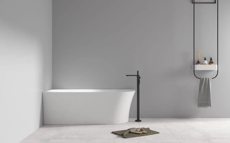 Wanna wolnostojąca narożna EMPORIA MOLLY 150x78x60 lewa