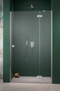 Drzwi prysznicowe Radaway Essenza Brushed Nickel DWJ prawe