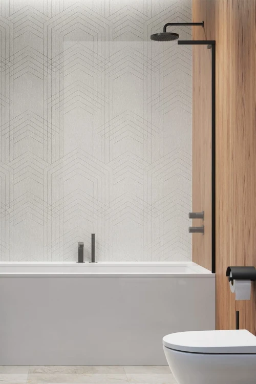 Parawan nawannowy Radaway Modo SL Black PNJ II prawy