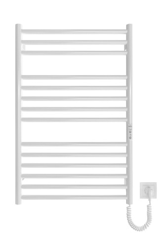 Grzejnik elektryczny suchy HF Greenwich 77x53 biały mat Hygge Family