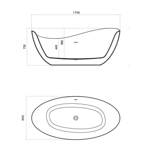 Wanna wolnostojąca Reus 1800 Lavita
