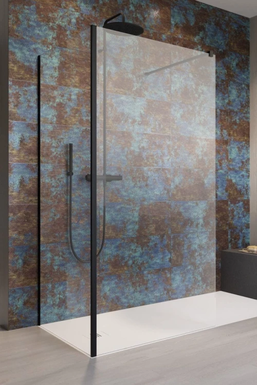 Kabina prysznicowa walk-in Radaway Modo New Black IV 80x80x200