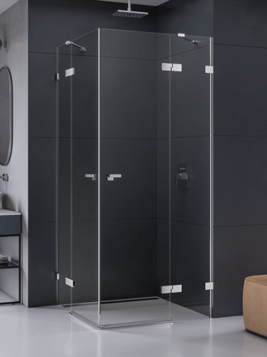 Kabina prysznicowa dwudrzwiowa New Trendy Eventa chrom