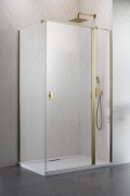 Kabina prysznicowa Radaway Nes Brushed Gold KDJ II prawa