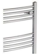 Grzejnik łazienkowy dekoracyjny Radeco Adamo 2 T CR 90x50cm chrom