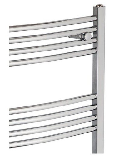 Grzejnik łazienkowy dekoracyjny Radeco Adamo 2 T CR 90x50cm chrom