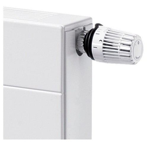Grzejnik pokojowy dekoracyjny Radeco Point S 500 1/22 50x50cm biały