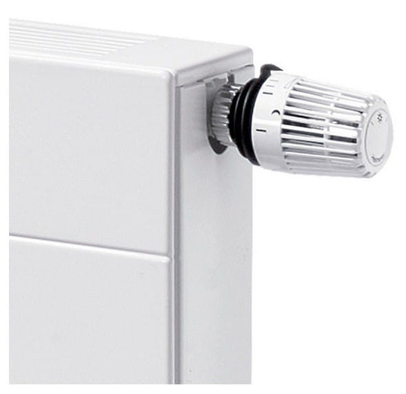 Grzejnik pokojowy dekoracyjny Radeco Point S 500 1/22 50x50cm biały