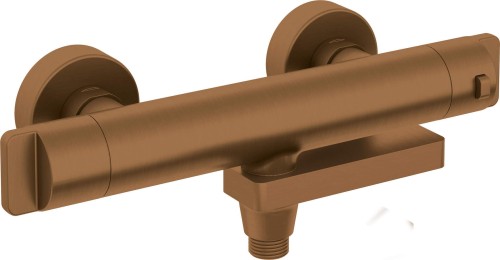 Bateria wannowa termostatyczna szczotkowany brąz Therm Deante