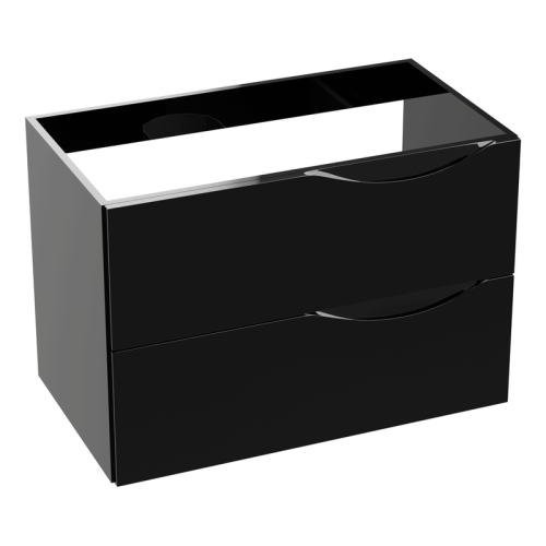 Szafka wisząca Kolorado Black Glossy 800 Lavita