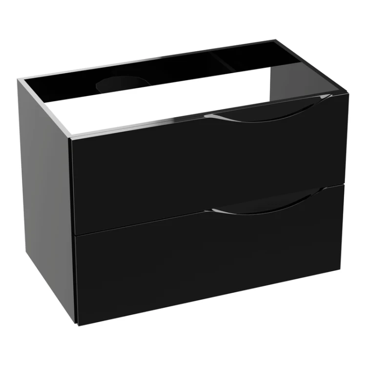 Szafka wisząca Kolorado Black Glossy 800 Lavita