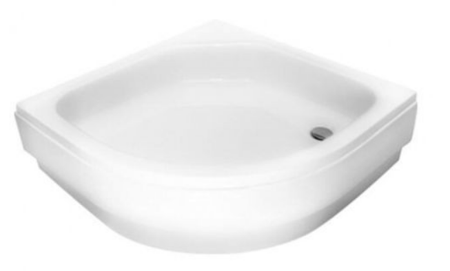 Brodzik półokrągły Besco DIPER II -PMD 90x90x15