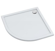 Brodzik półokrągły SHARPER 90x90 Schedpol Schedline, biały