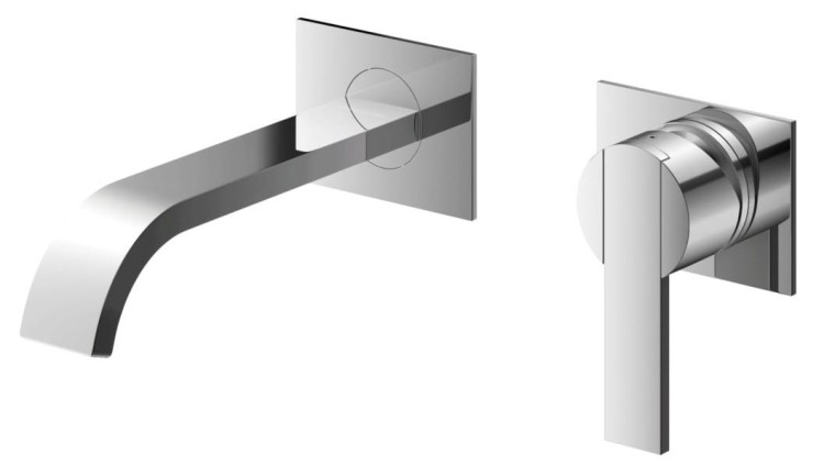 Bateria umywalkowa podtynkowa KOHLMAN Gixs QW180G