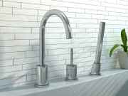 Bateria wannowa 3-otworowa KOHLMAN Maxima QB241M