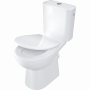 Miska WC kompakt bezkołnierzowa