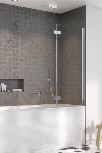 Parawan nawannowy Radaway Nes 8 PND I prawy chrom