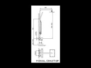 Zestaw prysznicowy z termostatem KOHLMAN Foxal QW273F
