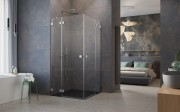 Kabina prysznicowa Essenza Pro Brushed Nickel KDD Radaway nikiel