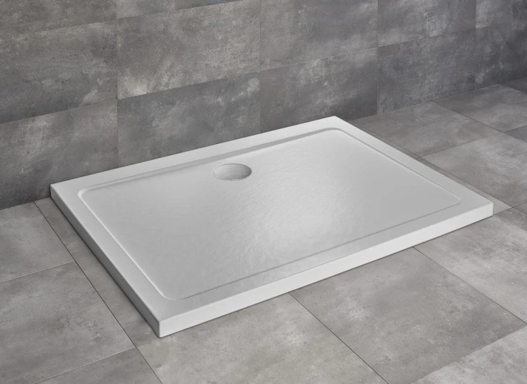 Brodzik prostokątny płytki Radaway Doros D 120x90 Stone biały