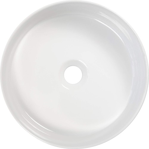 Umywalka nablatowa ceramiczna Silia Deante biała