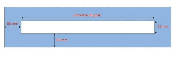 Mankiet uszczelniający liniowy Kesmet 60 cm