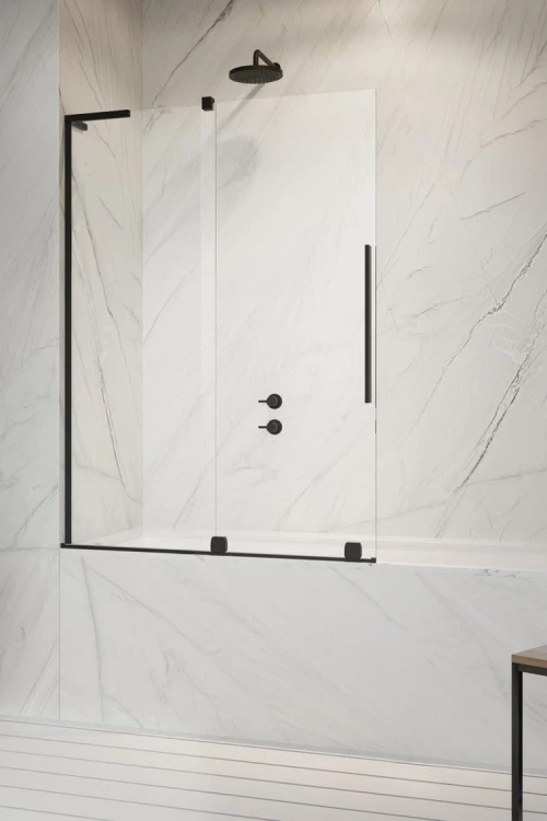 Parawan nawannowy Furo SL Black PND II Radaway lewy