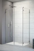 Kabina Radaway Arta KDS II 100x100x200 lewa, szkło przejrzyste