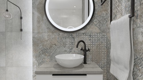 Umywalka nablatowa Round Lavita