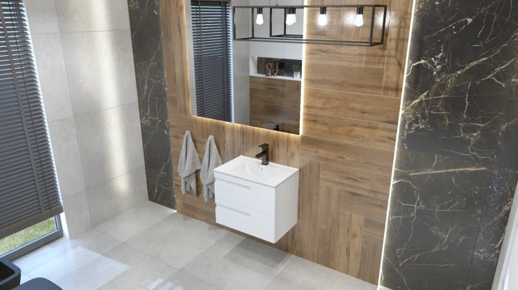 Umywalka meblowa Floryda 600 Lavita