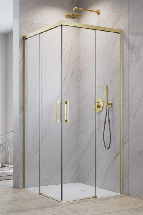 Kabina prysznicowa Radaway Idea Brushed Gold KDD